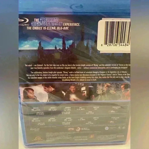 Stargate Atlantis Fans Choice Blu-ray Sci -Fi Movie New Sealed - Picture 6 of 9